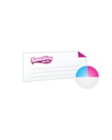 Complimentcard dubbelzijdig 2 PMS 300 grams mat natuurkarton