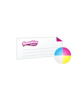 Complimentcard dubbelzijdig 3 PMS 300 grams mat natuurkarton