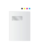 Enveloppen Bankpost EA4 Venster Links Fullcolor