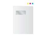 Enveloppen Bankpost EA4 Venster Links 3PMS