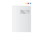 Enveloppen Bankpost EA4 Venster Rechts 3PMS
