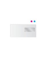 Enveloppen Bankpost EA5/6 met Venster Rechts 2PMS
