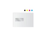 Enveloppen Bankpost EA5 met Venster Links Fullcolor