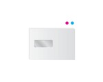Enveloppen Bankpost EA5 met Venster Links 2PMS