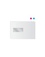 Enveloppen Bankpost EA5 met Venster Links 2PMS