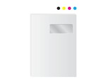 Enveloppen Bankpost C4 met Venster Rechts Fullcolor