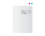 Enveloppen Bankpost C4 met Venster Rechts 2PMS