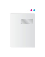 Enveloppen Bankpost C4 met Venster 120 grams Venster Rechts enkelzijdig 2PMS