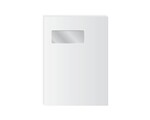 Enveloppen Bankpost C4 met Venster Links Blanco