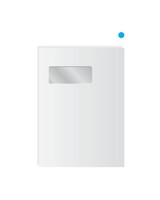 Enveloppen Bankpost C4 met Venster 120 grams Venster links enkelzijdig 1PMS - Copy