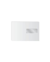 Enveloppen Bankpost C5 80 grams met Venster Rechts Blanco