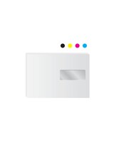 Enveloppen Bankpost C5 80 grams met Venster Rechts Fullcolor