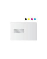 Enveloppen Bankpost C5 90 grams met Venster links Fullcolor
