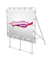 Spandoek met Staandframe (Vierkant)