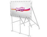 Spandoek met Staandframe (Rechthoekig)