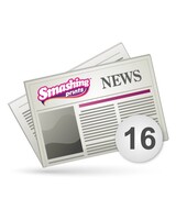 Kranten courant 48,8 grs 16-pagina's (tabloid)