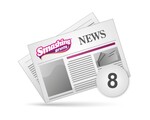 Kranten verbeterd wit 8-pagina's (tabloid)