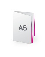 Folder Standaard A5 kruisvouw 250 grams gesatineerd mc