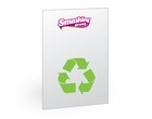 Eco flyers (160grs. beschrijfbaar)