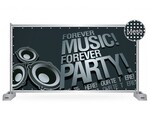 Bouwhekbanner 338x174 cm Mesh
