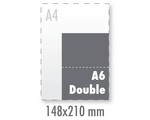 Geboortekaartjes Standaard A6 - Double