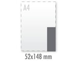 Sticker A7-lang (outdoor wit)