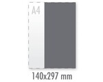 Sticker 140x297mm (outdoor wit)