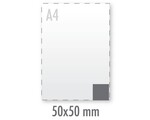 Sticker Carre Extra Small (indoor neon)