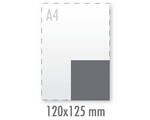 Sticker 120x125mm (indoor neon)