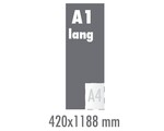 Posters Standaard A1-lang Fullcolor (420x1188mm)