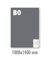 Posters Luxe B0 Fullcolor 135 grams glanzend (1000xX1400mm)