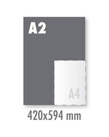 Posters Neon A2 1 kleur 80 grams (420x594mm)