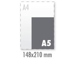 Tickets A5 + 1 x nummeren