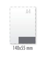 Tickets 140x55mm + 2 x nummeren - 250 grams