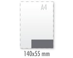 Tickets 140x55mm + 1 x nummeren