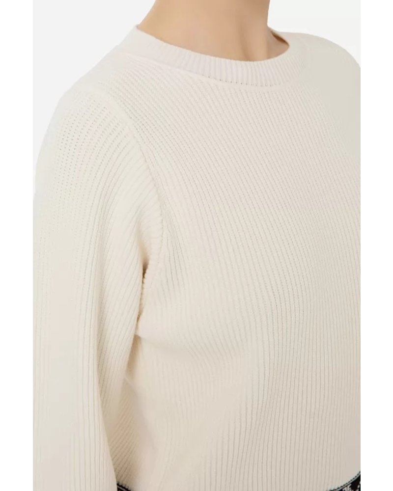 ELISABETTA FRANCHI Icon Knitted Sweater