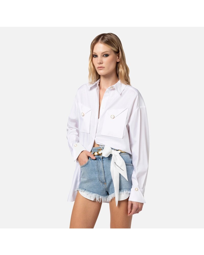 ELISABETTA FRANCHI CA012 Oversized Blouse