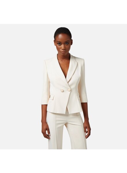 ELISABETTA FRANCHI Double Breasted Blazer