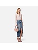 ELISABETTA FRANCHI GJ29I Denim Midi Skirt