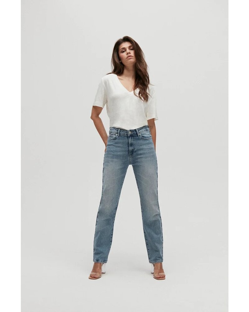 Homage Scotti Relaxed Straight Leg Jeans