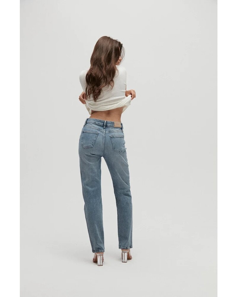 Homage Scotti Relaxed Straight Leg Jeans