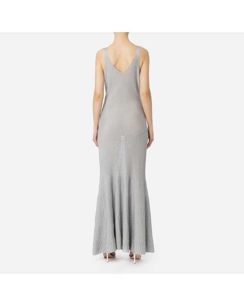 ELISABETTA FRANCHI AM79S Knitted Maxi Dress