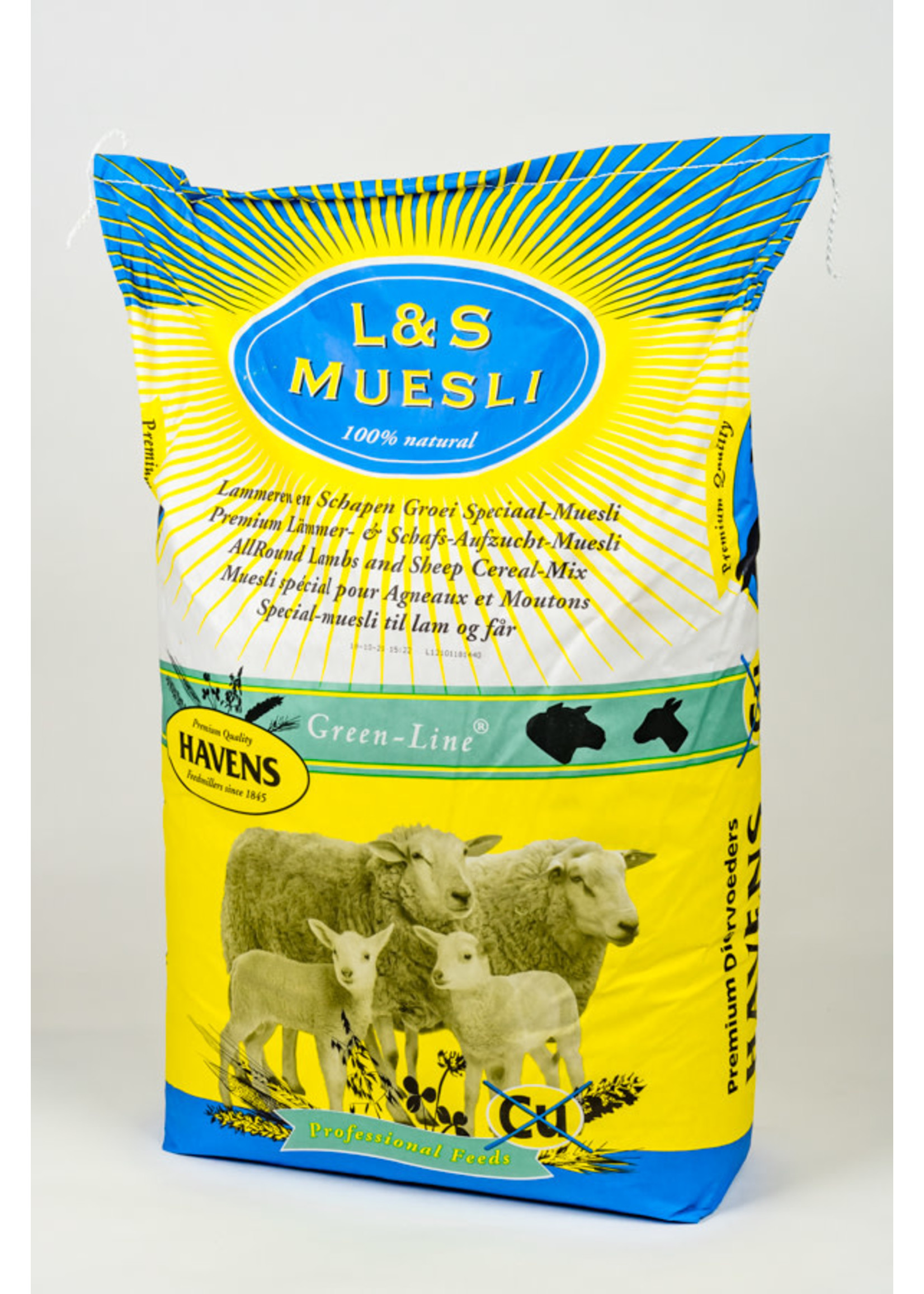 Havens Havens L&S muesli schaap 25 kg