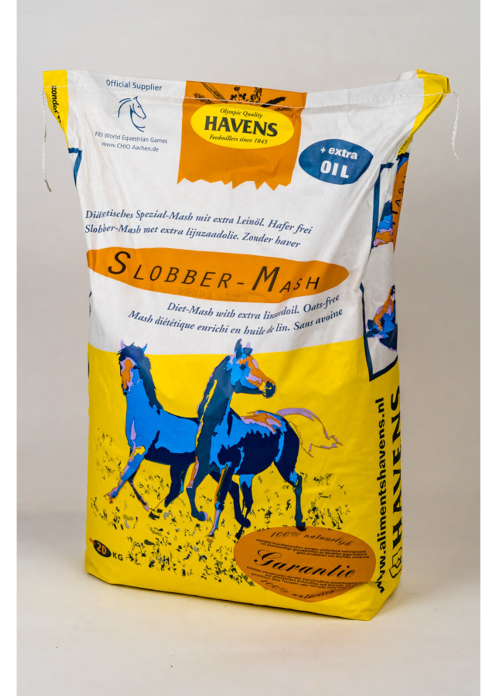 Havens Havens Slobber-mash 20 kg | Mash appétent pour la récupération, la condition physique et l'hydratation