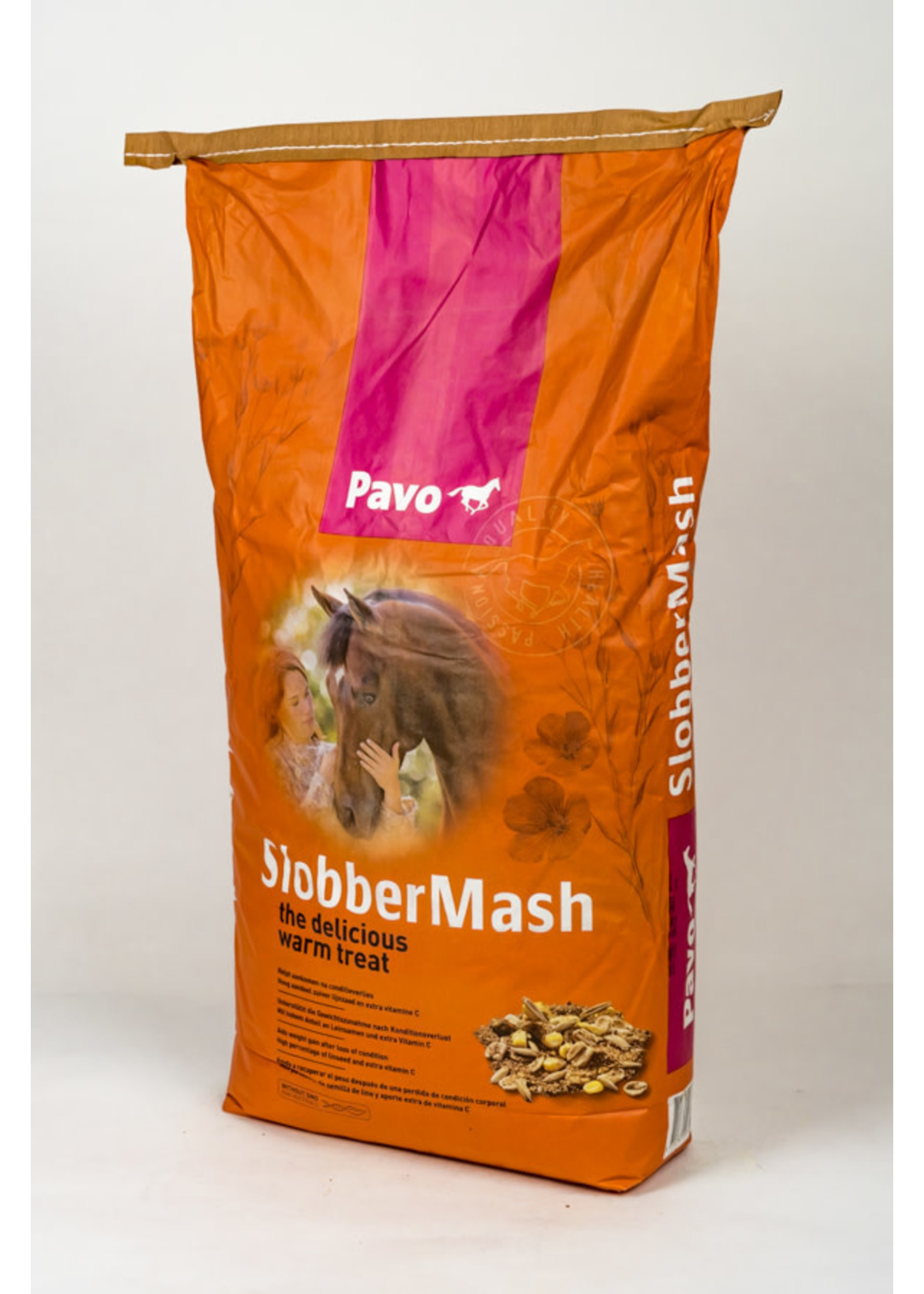 Pavo SlobberMash 15 kg – smakelijke mash voor onderhoud en extra comfort