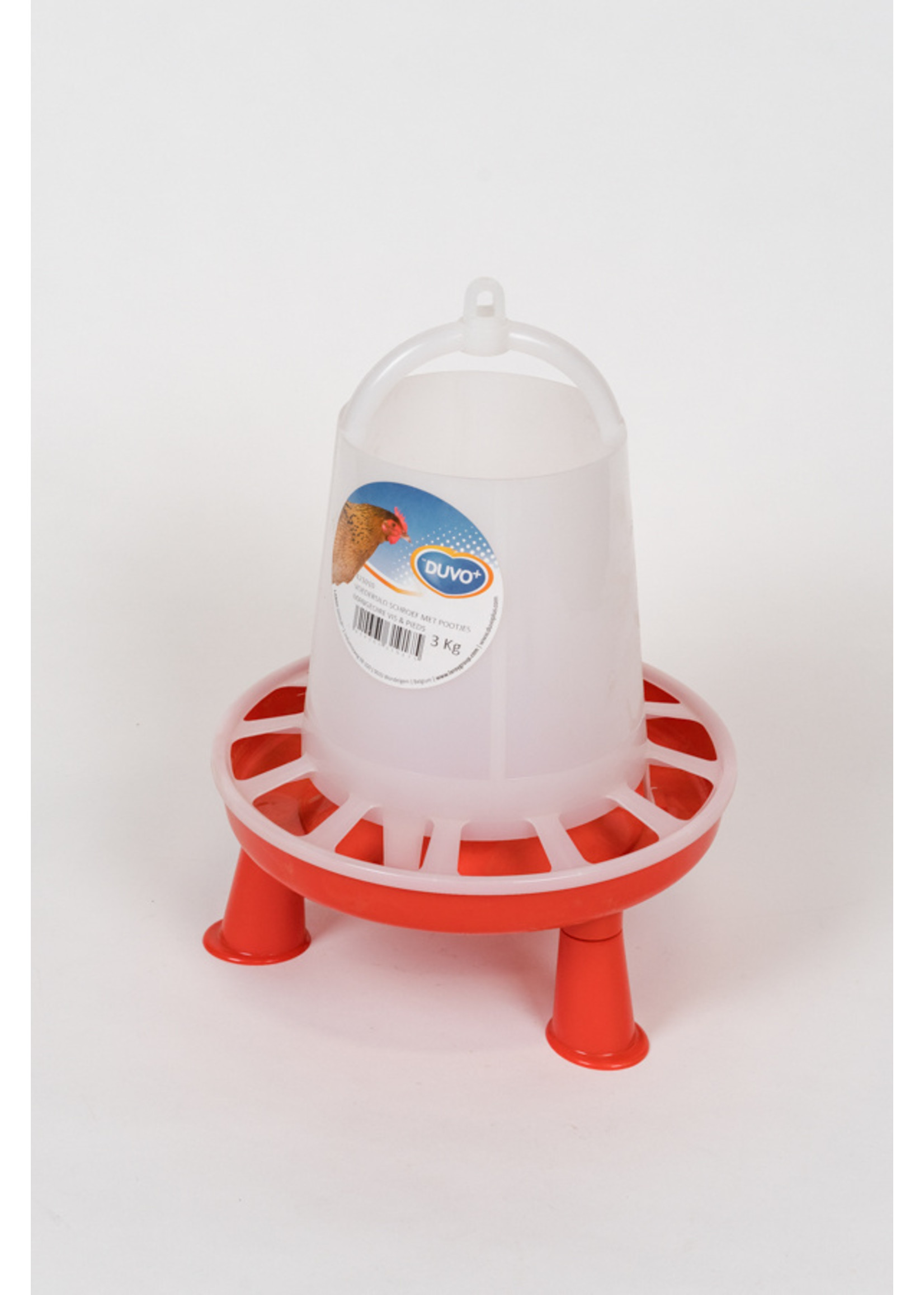 Eetsilo 3kg met pootjes