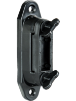 Ribbon clip insulator, plastic (3pcs)