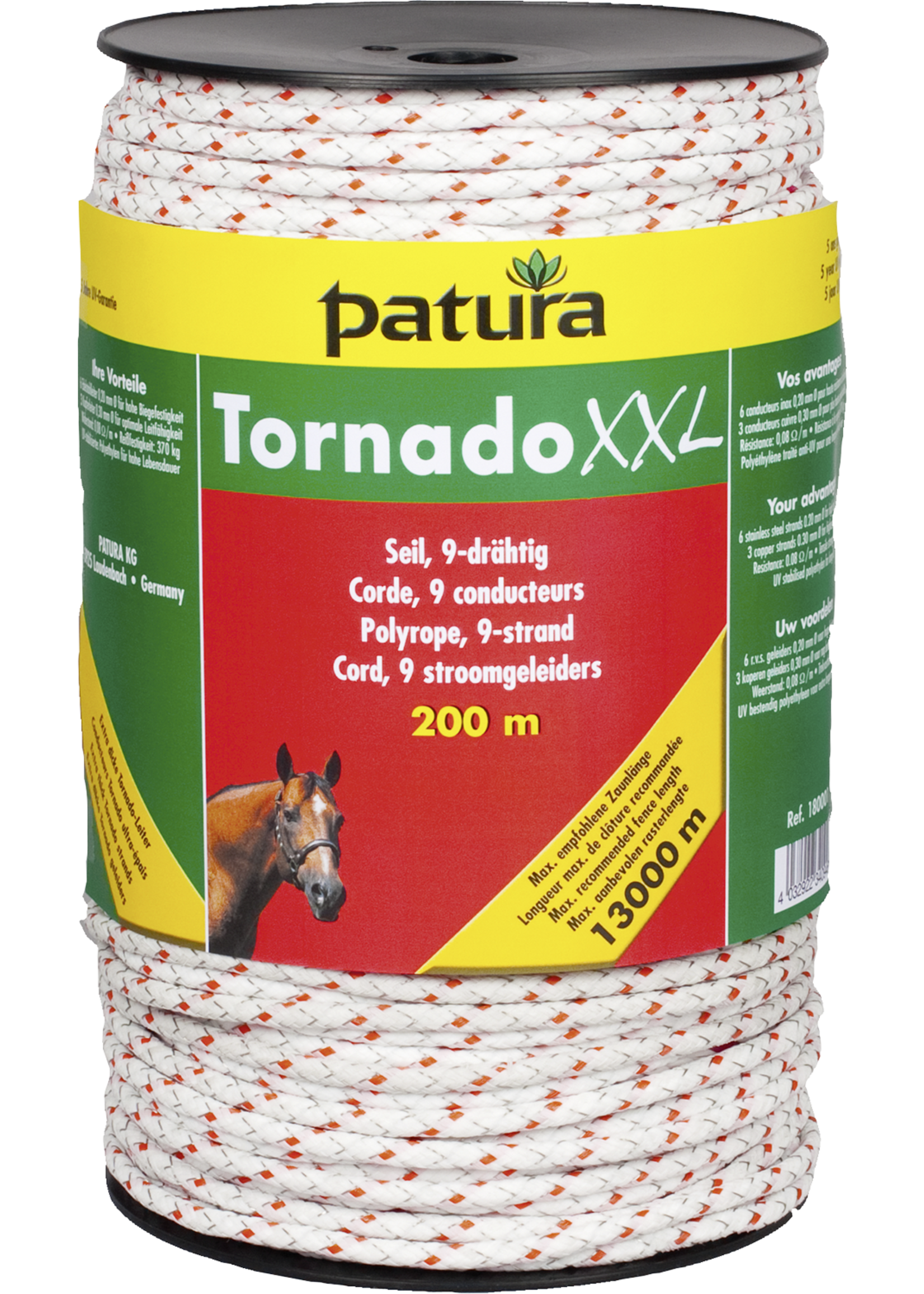 Patura Tornado XXL cord 200m/roll
