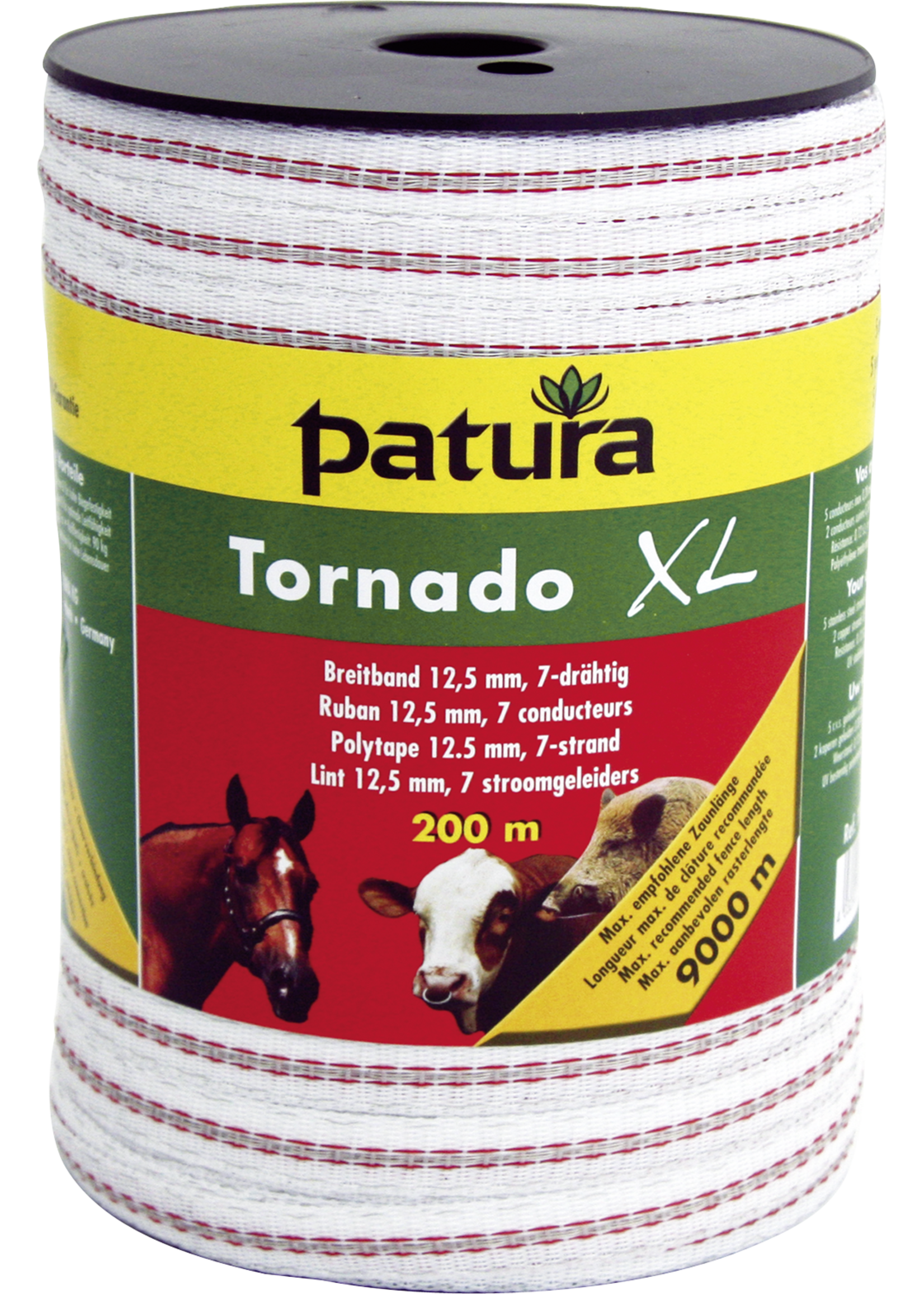 Patura PTR Tornado XL rood 200m