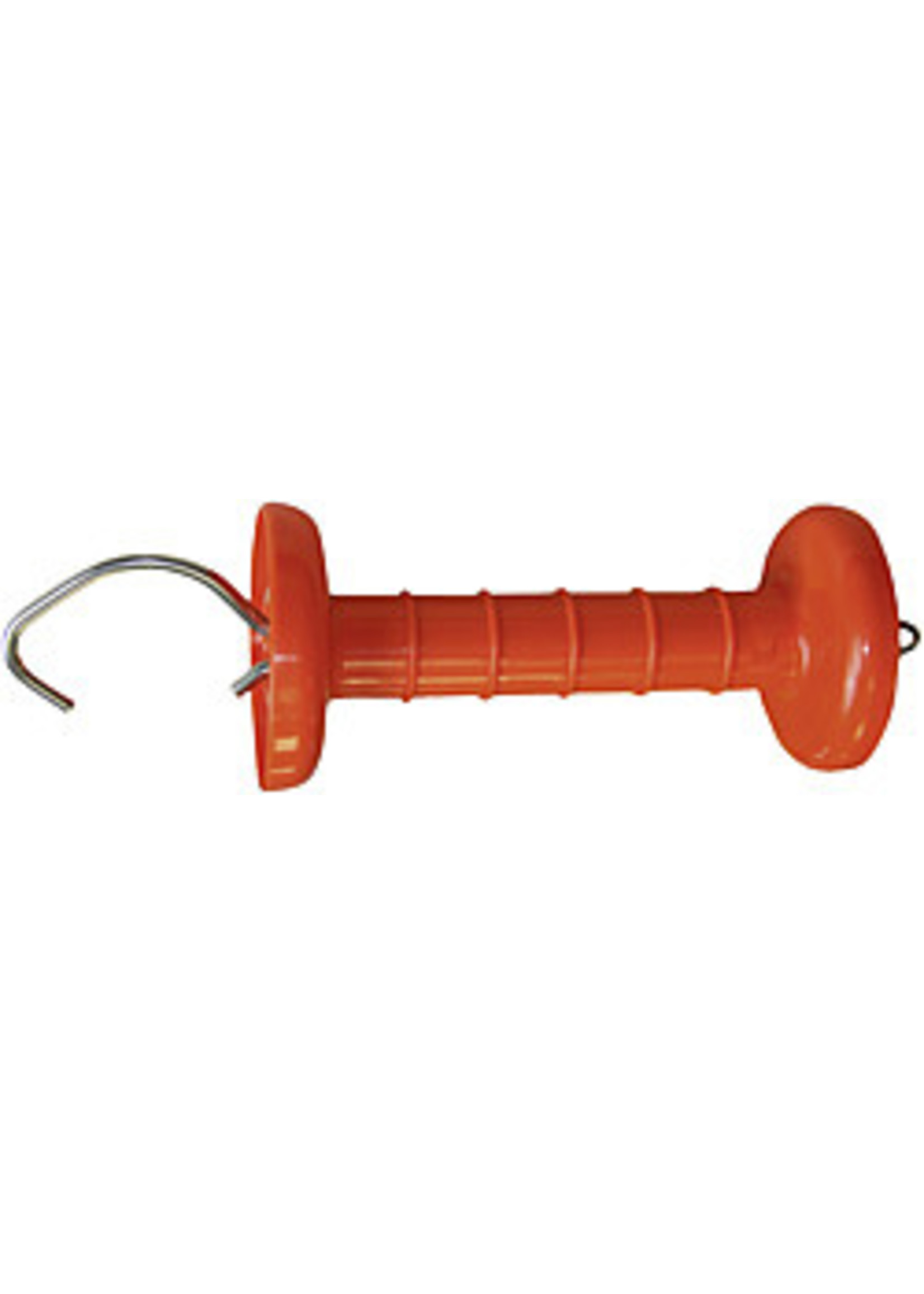 Special gate handle orange, wide hand protection